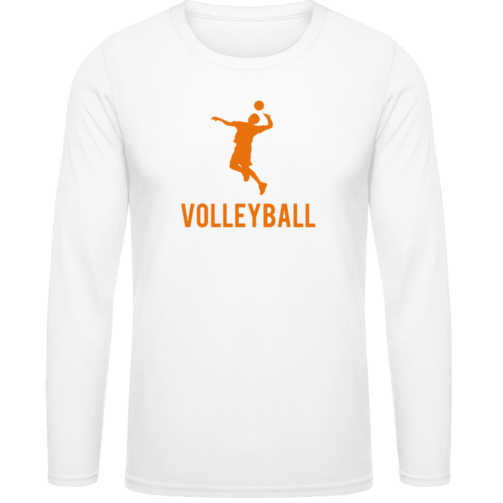 Volleyball Sports T-shirt à manches longues contain pic