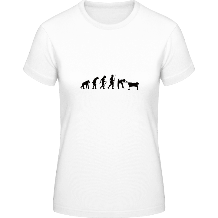 Billiards Evolution T-skjorte for kvinner contain pic