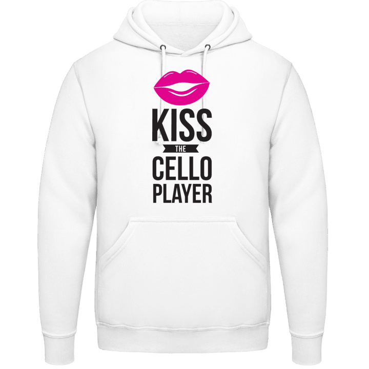 Kiss The Cello Player Felpa con cappuccio contain pic