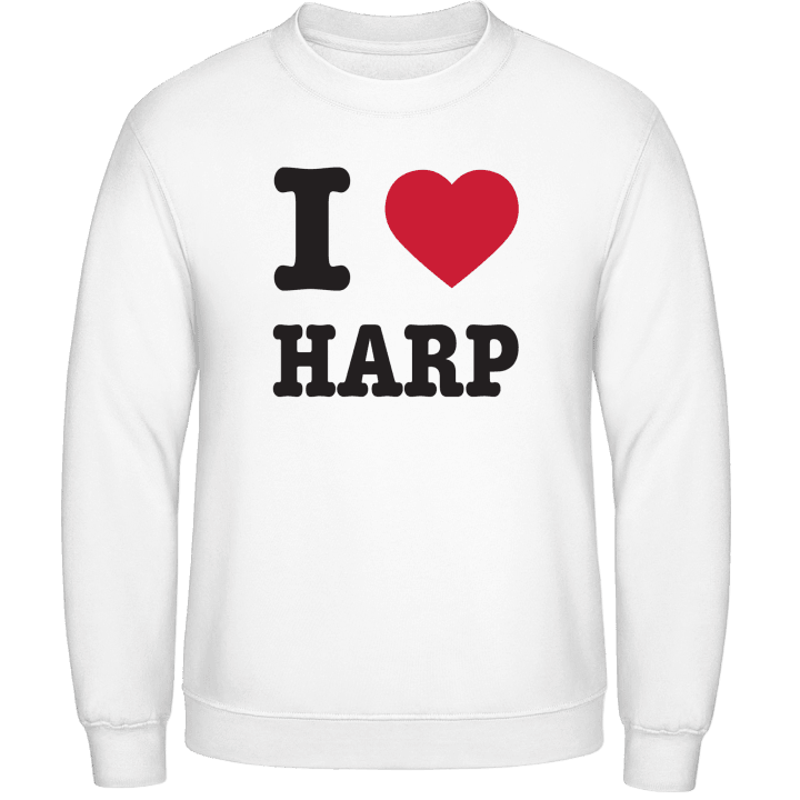 I Heart Harp Sweatshirt contain pic