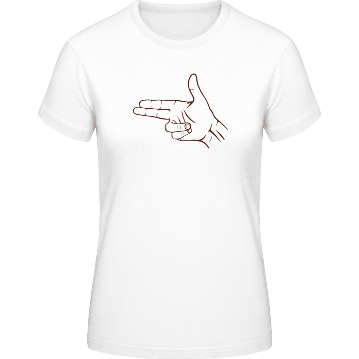 Shooting Fingers T-skjorte for kvinner 0 image