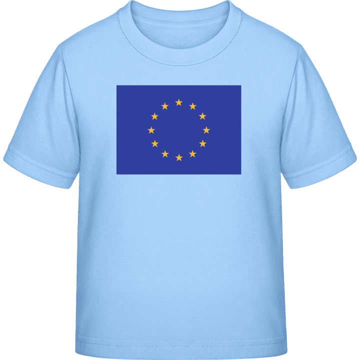 EU European Union Flag T-shirt för barn contain pic
