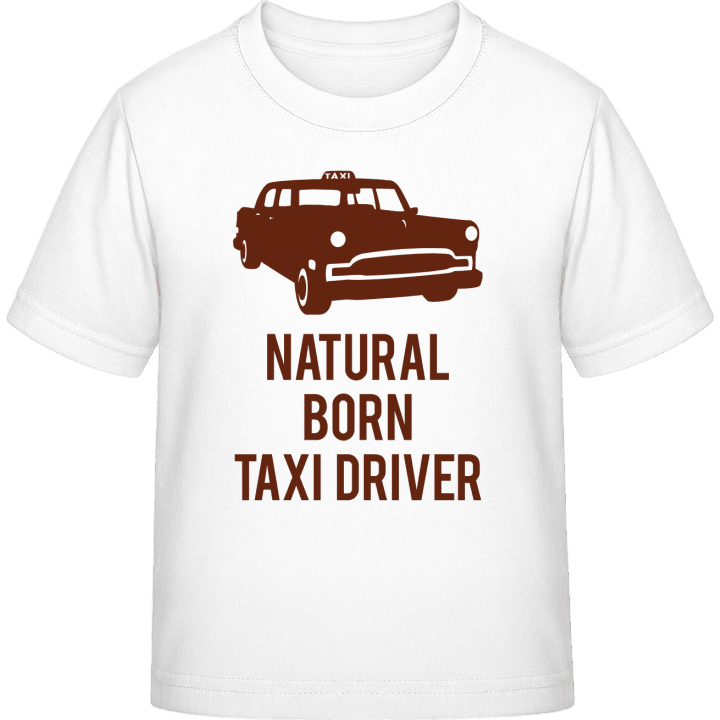 Natural Born Taxi Driver T-shirt för barn contain pic
