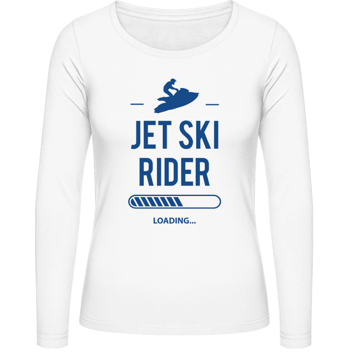 Jet Ski Rider Loading Kvinnor långärmad skjorta contain pic