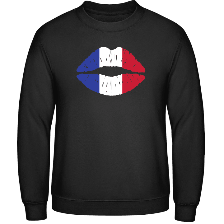 French Kiss Flag Sweatshirt contain pic