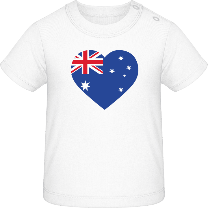Australia Heart Flag Baby T-skjorte 0 image