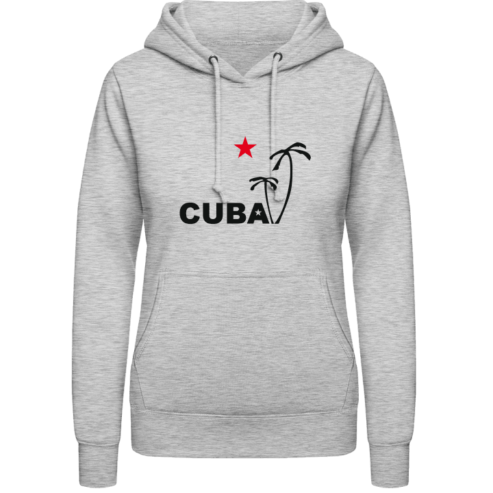 Cuba Palms Sudadera con capucha para mujer contain pic