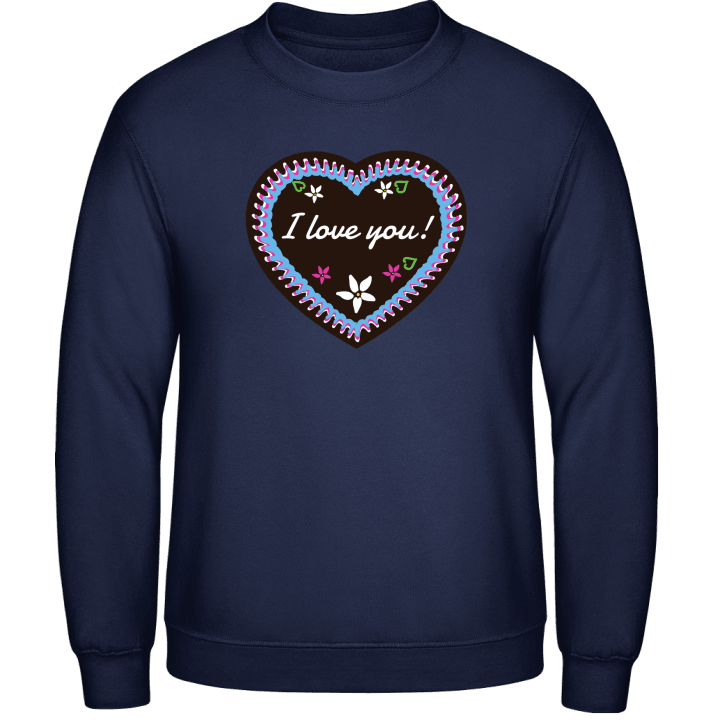 I Love You Bavarian Style Sweatshirt 0 image