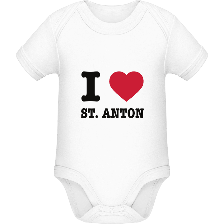 I Love St. Anton Baby Romper contain pic