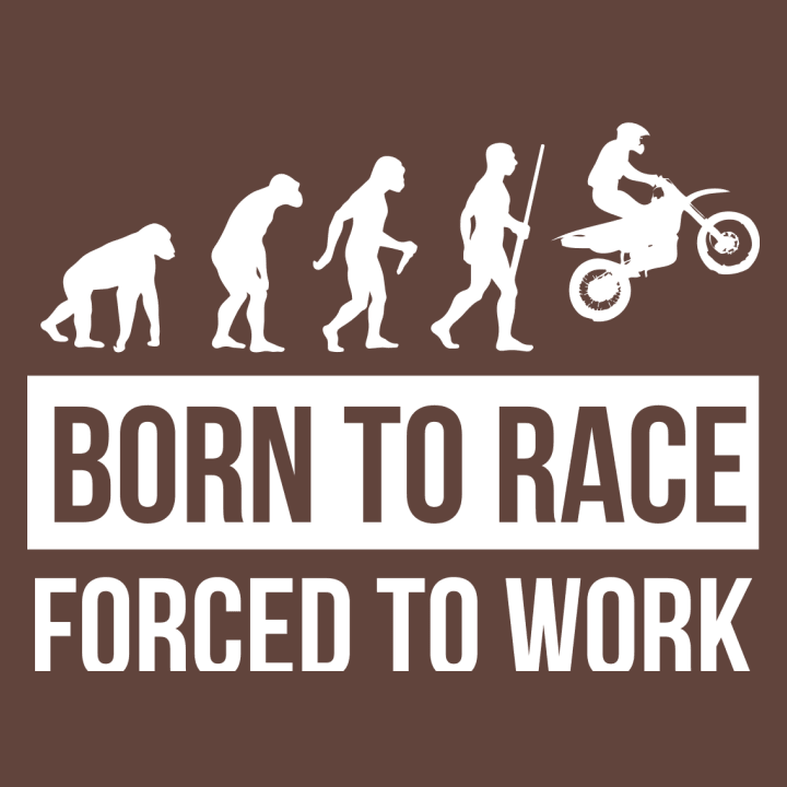 Born To Race Forced To Work Langarmshirt 0 image