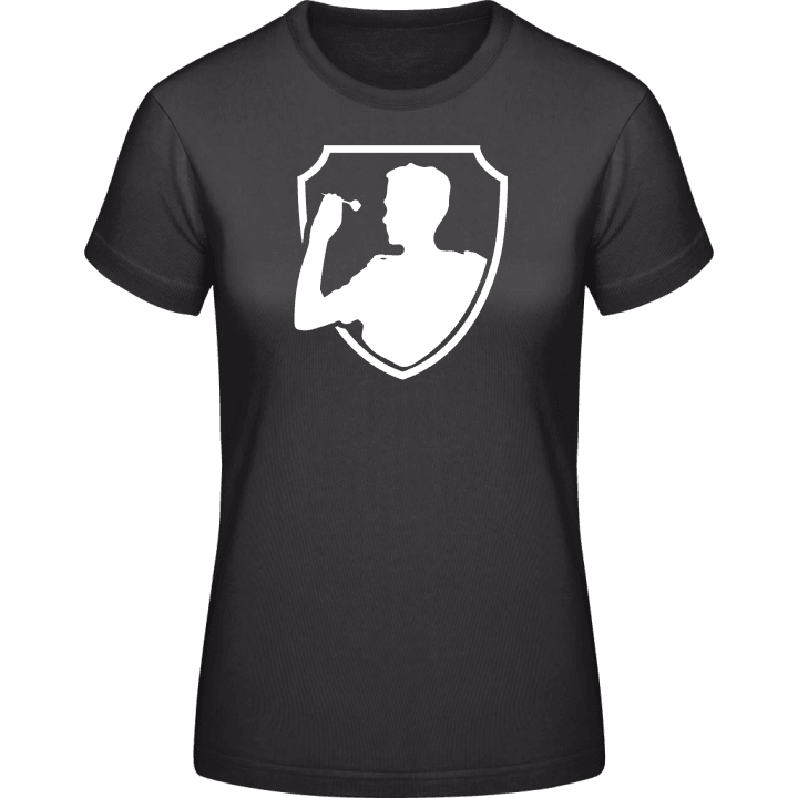 Darts Player Frauen T-Shirt contain pic
