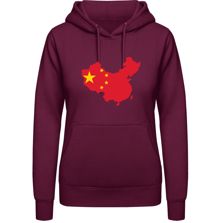 China Map Women Hoodie contain pic