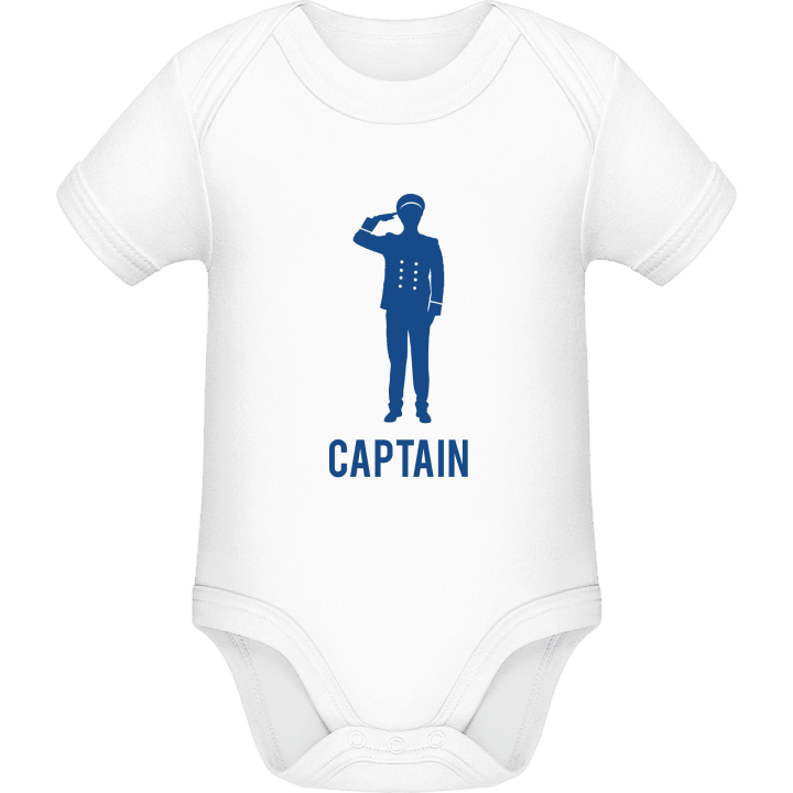 Captain Logo Baby Strampler contain pic