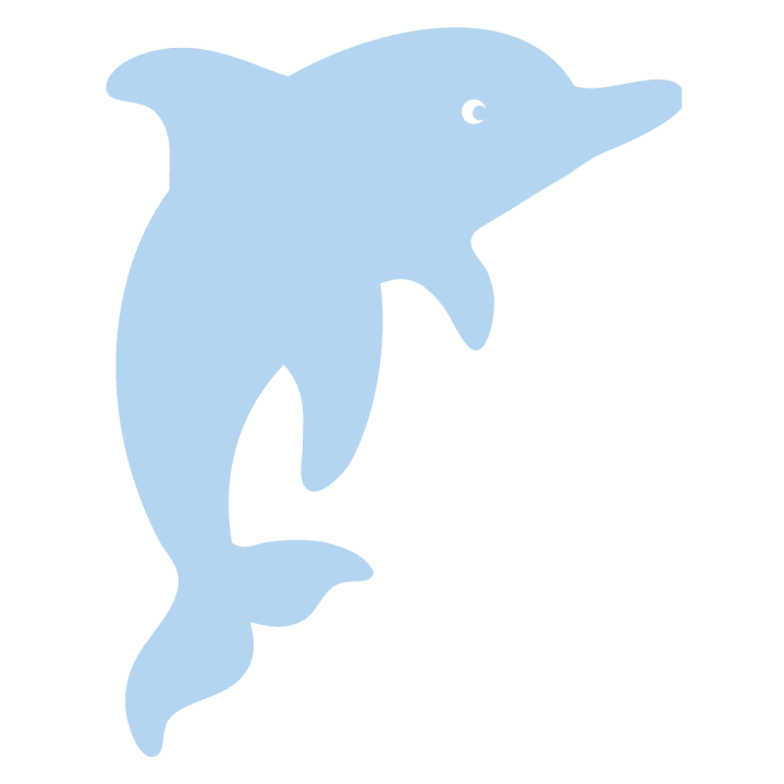Dolphin Illustration Long Sleeve Shirt 0 image