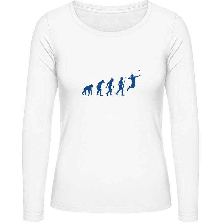 Badminton Evolution Frauen Langarmshirt contain pic