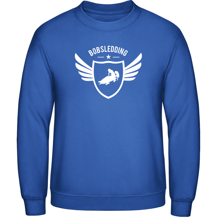 Bobsledding Winged Sweatshirt contain pic