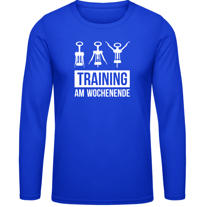 Training am Wochenende Langermet skjorte contain pic