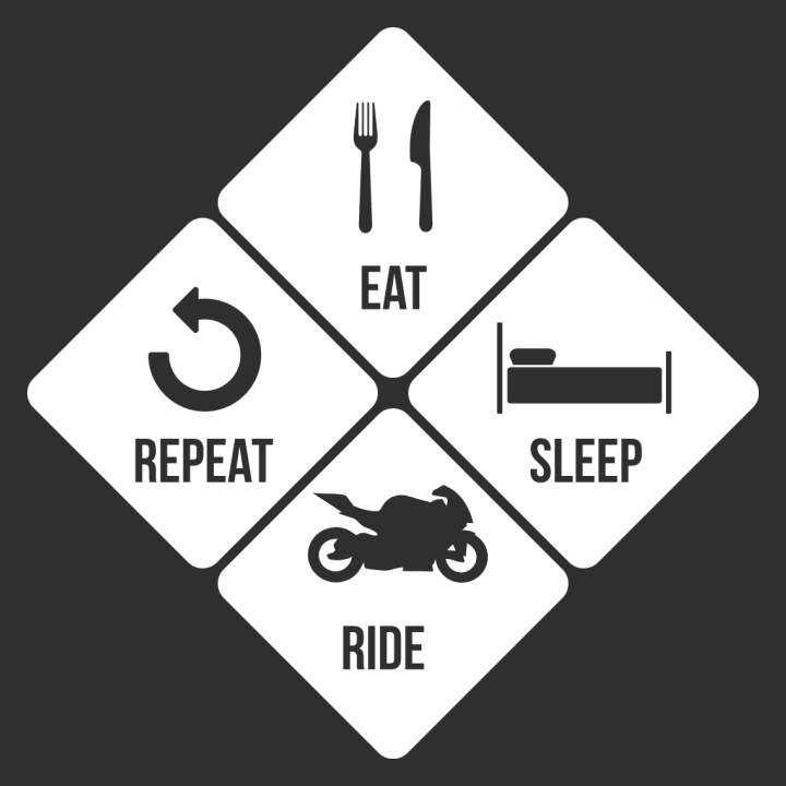 Eat Sleep Ride Repeat Hættetrøje 0 image