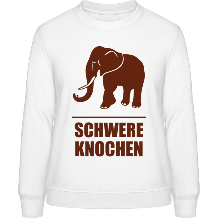 Schwere Knochen Women Sweatshirt contain pic