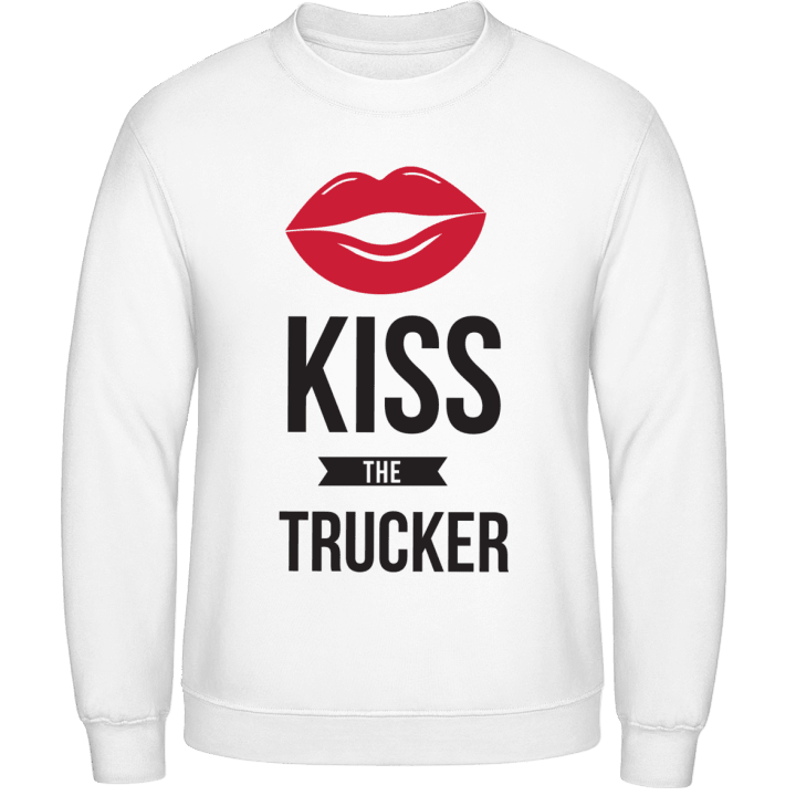 Kiss The Trucker Sudadera contain pic