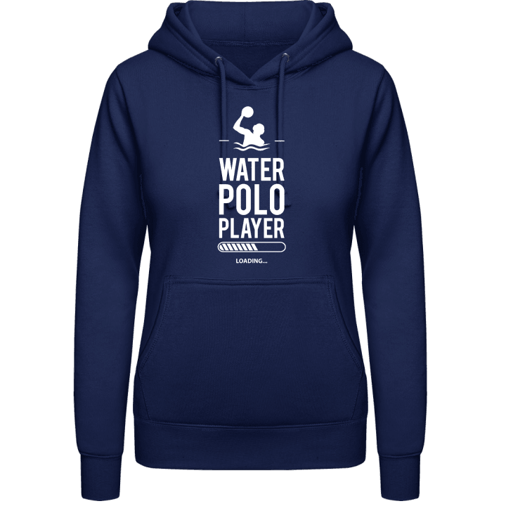 Water Polo Player Loading Hoodie för kvinnor contain pic