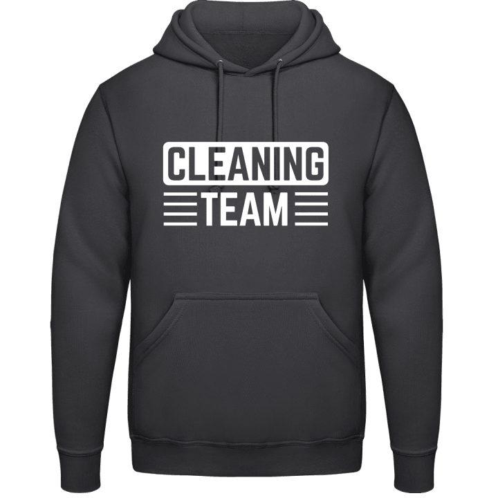 Cleaning Team Felpa con cappuccio contain pic