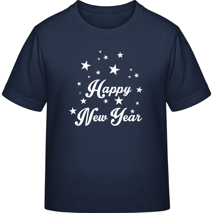 Happy New Year With Stars T-skjorte for barn 0 image