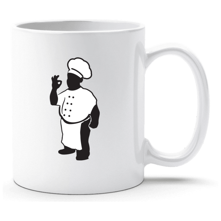 Cook Chef Silhouette Cup contain pic