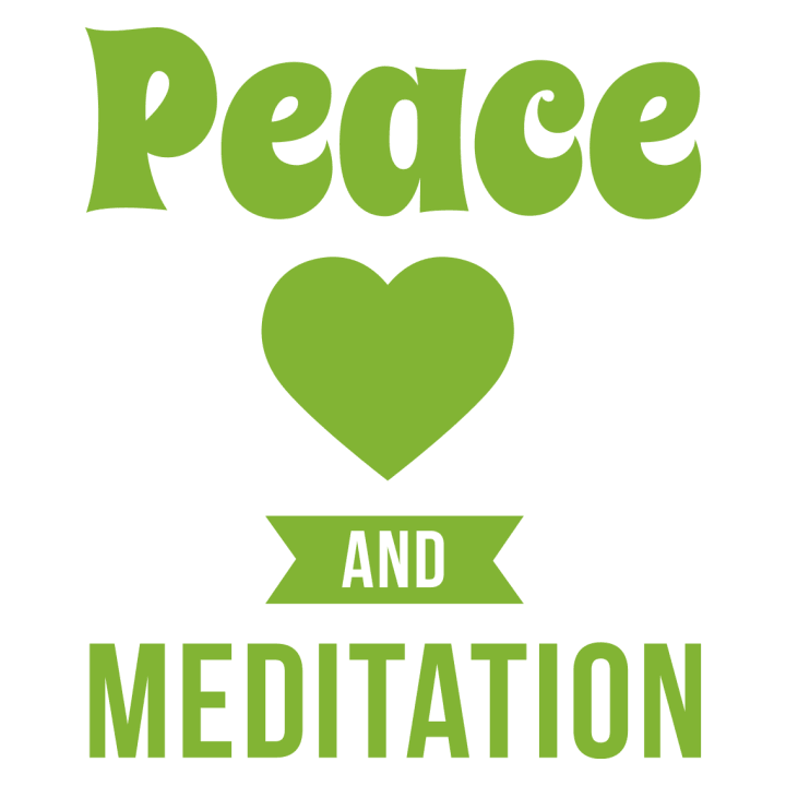 Peace Love Meditation Felpa con cappuccio da donna 0 image