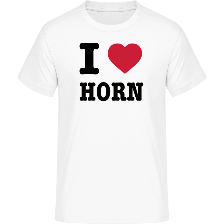 I Love Horn T-skjorte contain pic
