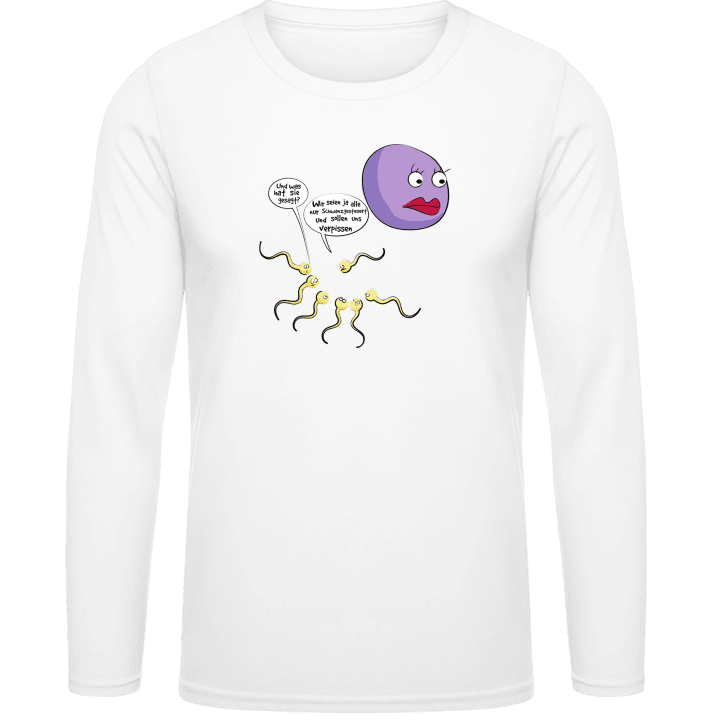 Insemination Humor T-shirt à manches longues contain pic