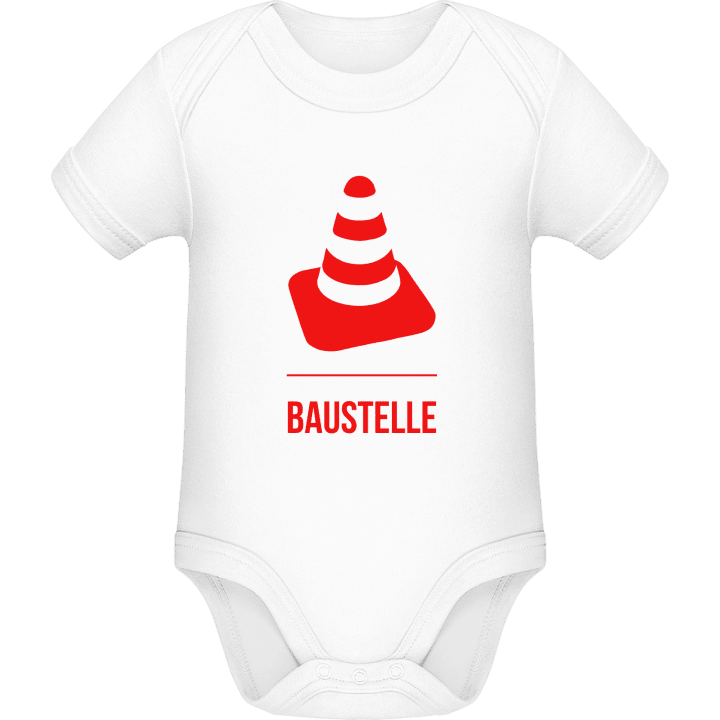 Baustelle Baby Strampler contain pic
