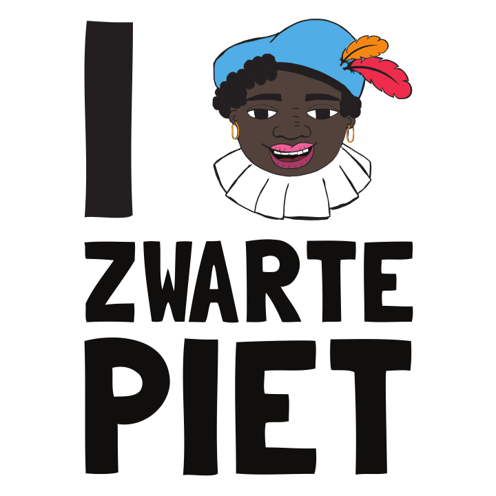 I Love Zwarte Piet Baby T-Shirt 0 image