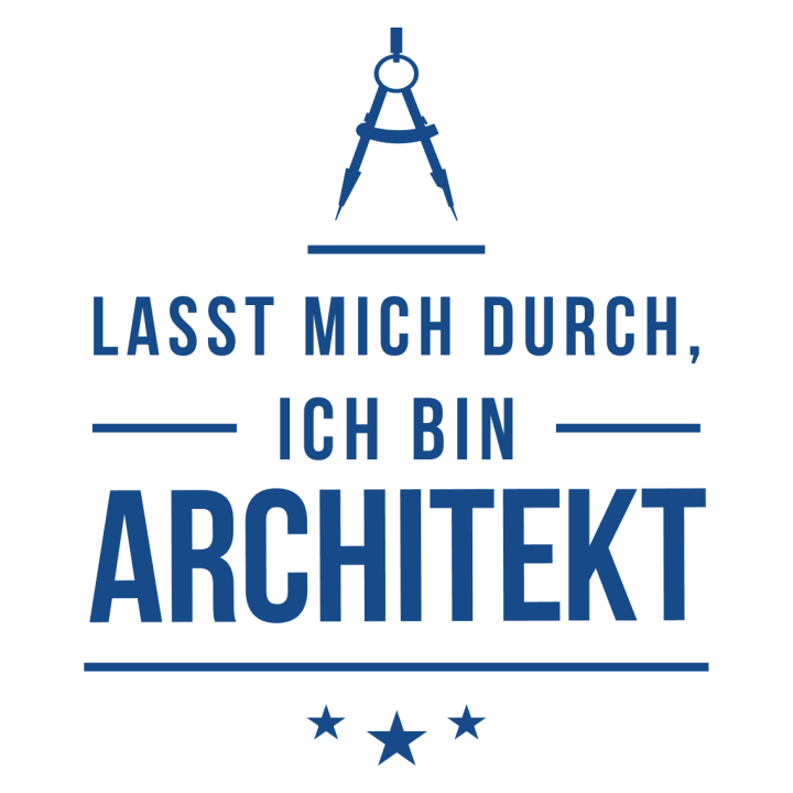 Lasst mich durch ich bin Architekt Vrouwen T-shirt 0 image