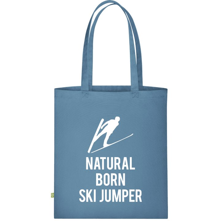 Natural Born Ski Jumper Stoffen tas contain pic