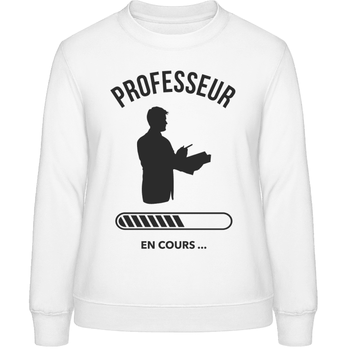 Professeur en cours Frauen Sweatshirt contain pic