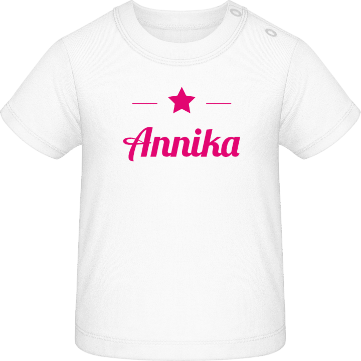 Annika Star T-shirt bébé contain pic