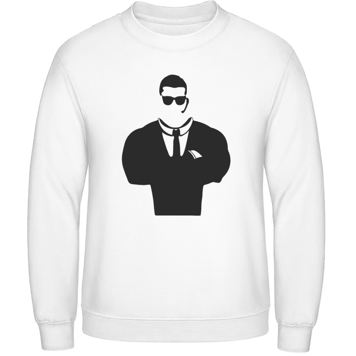 Security Guard Silhouette Sweatshirt contain pic