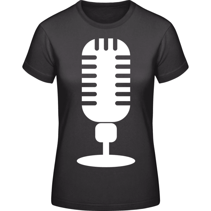 Mikrofon T-shirt för kvinnor contain pic