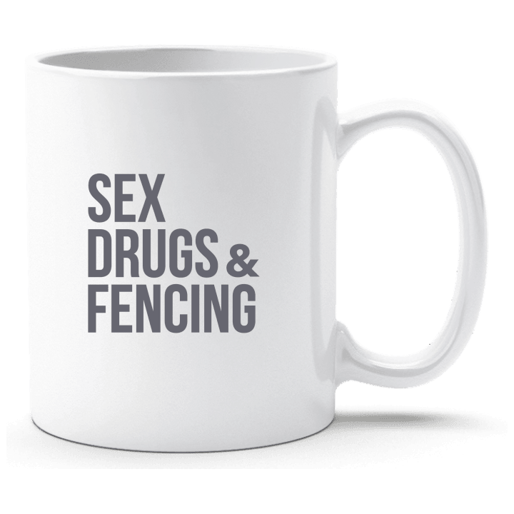 Sex Drugs Fencing Cup contain pic