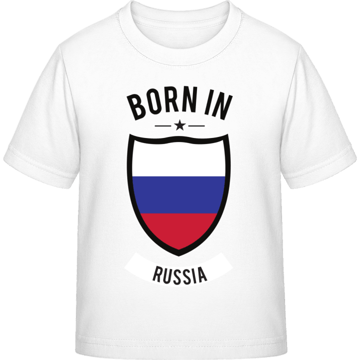 Born in Russia Kinderen T-shirt contain pic