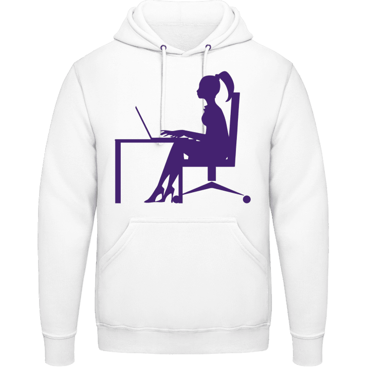 Office Girl Hoodie contain pic
