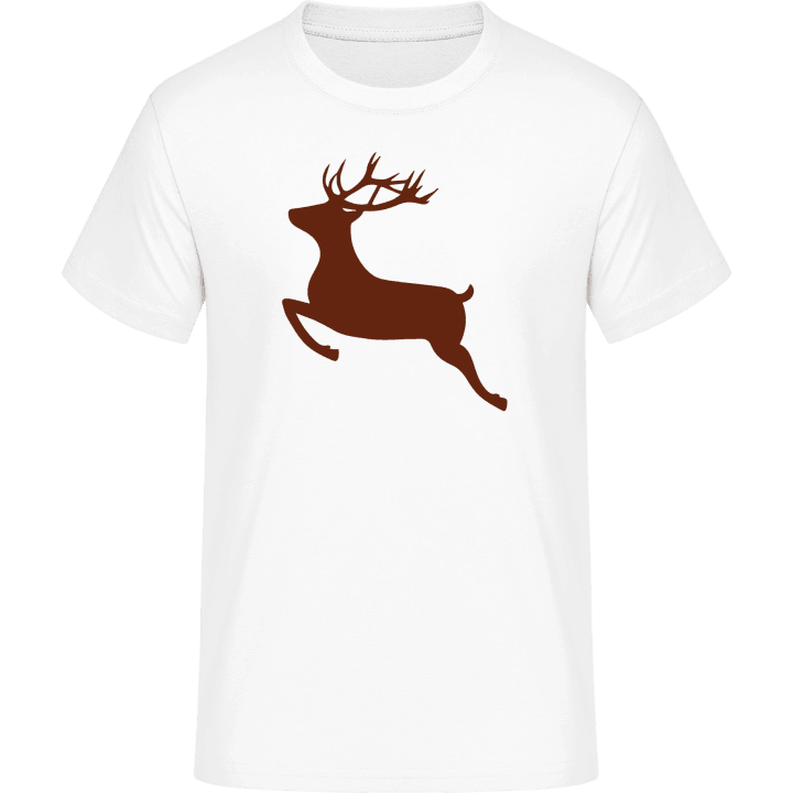 Jumping Deer Silhouette T-paita 0 image