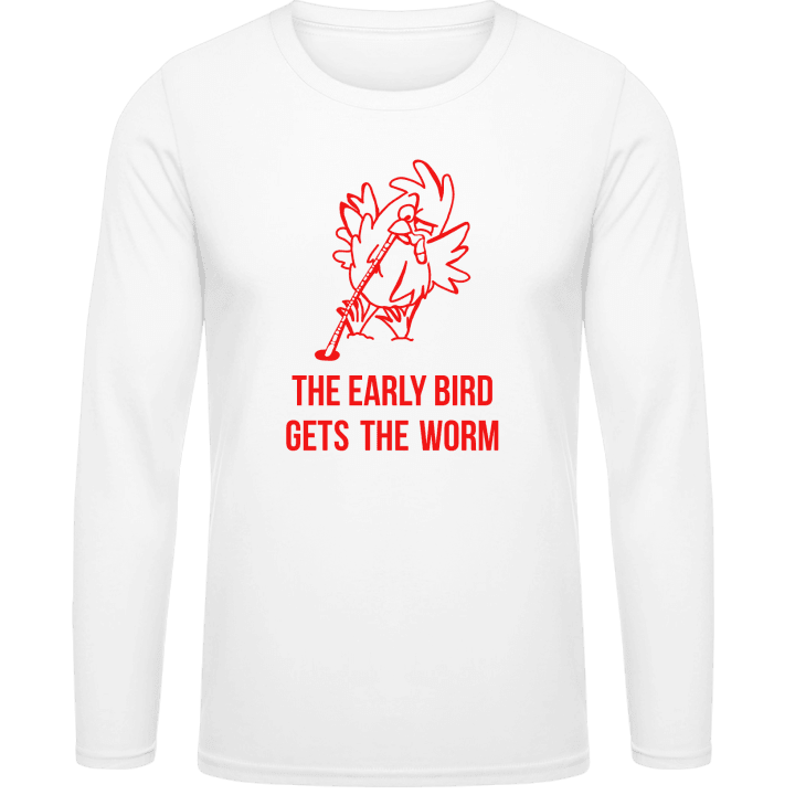 The Early Bird Gets The Worm Langermet skjorte 0 image