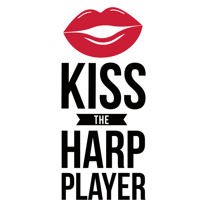 Kiss The Harp Player Sudadera con capucha para mujer 0 image