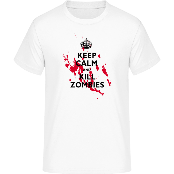 Keep Calm And Kill Zombies T-skjorte 0 image