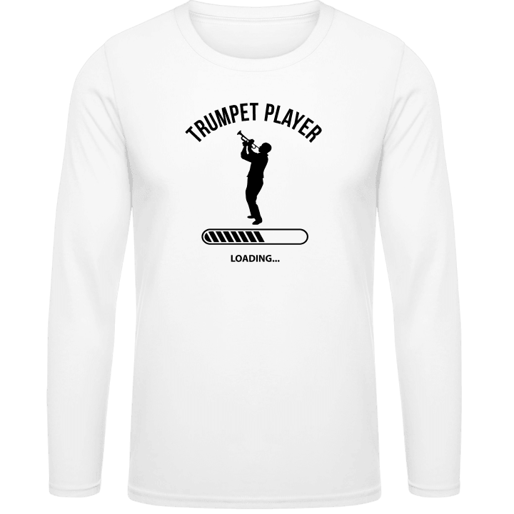 Trumpet Player Loading Shirt met lange mouwen contain pic