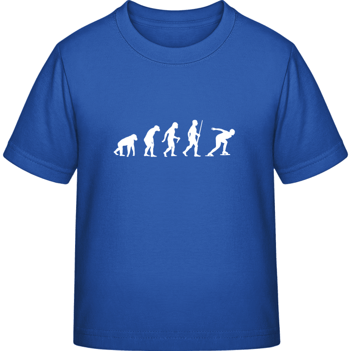 Speed Skating Evolution Camiseta infantil contain pic