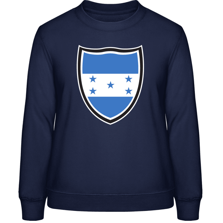 Honduras Flag Shield Vrouwen Sweatshirt contain pic