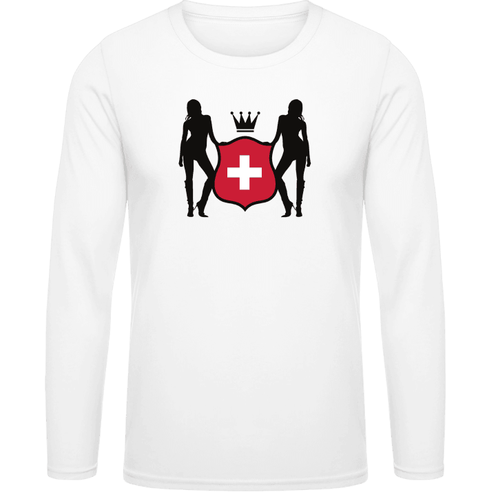 Switzerland Girls T-shirt à manches longues contain pic